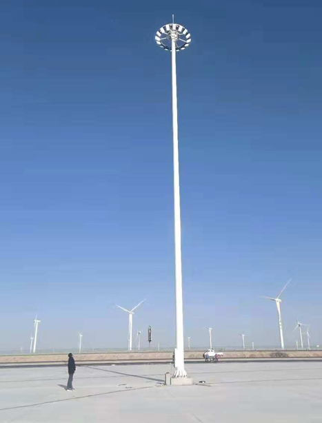 瓜州高速路服务区桑日高杆灯项目